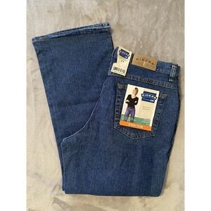 NOS Riders by Lee Jeans Women 12M Blue Mid-Rise Straight Leg Stretch VTG Retro